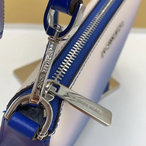 MICHAEL KORS SMALL XBODY SHOULDER BAG W TECH ELECTRIC BLUE MULTI COLOR - Picture 15 of 16